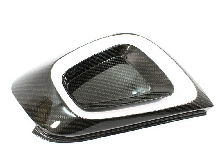 FIAT 500 Tail Light Frame Cover Kit in Carbon Fiber - European Model