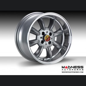 FIAT 500 Custom Wheels - Monza 15x7.5" 4-98 BP (Silver Finish)