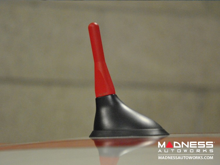 FIAT 500 Stubby Antenna - Red - Pre '16 Models