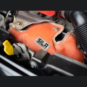 FIAT 500 Turbo Thermal Blanket - 1.4L Multi Air Turbo - Red Silicone/ Fiberglass 