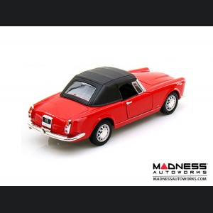 Alfa Romeo Spider 2600 - 1960 Soft Top Convertible (Up) - Red 1:24