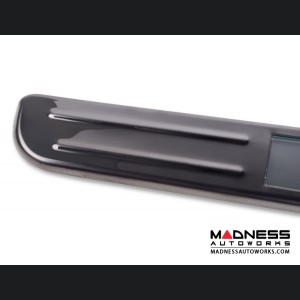 FIAT 500L Door Sills - Wireless LED Lighted - Black Chrome SS w/ 500L Logo