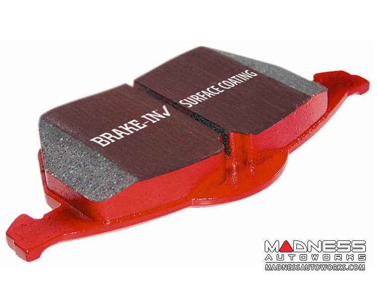 FIAT 124 Brake Pads - Front - EBC - Red Stuff - ABARTH w/ Brembo Brakes
