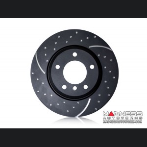 FIAT 124 Brake Rotors - Front Set - EBC - GD Sport - ABARTH w/ Brembo Brakes