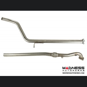 FIAT 500 Performance Exhaust - Magneti Marelli - 1.4L Turbo - Bombardone - Cat Back 3 Piece System - Dual Exit