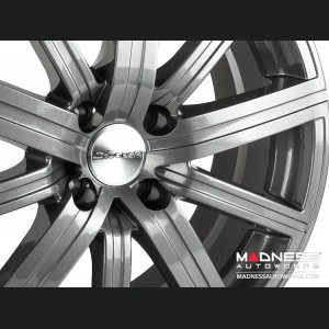 FIAT 124 Spider Custom Wheels - Illusion - Custom Gloss Gunmetal Finish - 17"