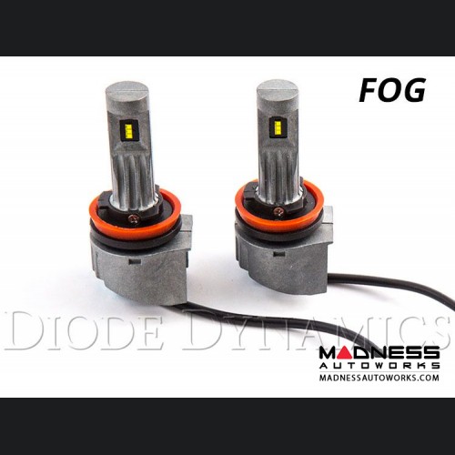 FIAT 500 LED Fog Light Kit - H11 - SLF - Yellow - Pair