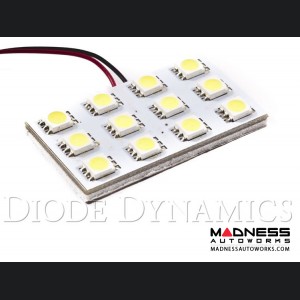 FIAT 500 Trunk Light LED Board - SMD12 - Cool White - Single