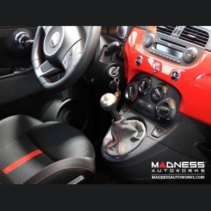 FIAT 500 Gear Shift Knob - Genuine ABARTH - Carbon Fiber