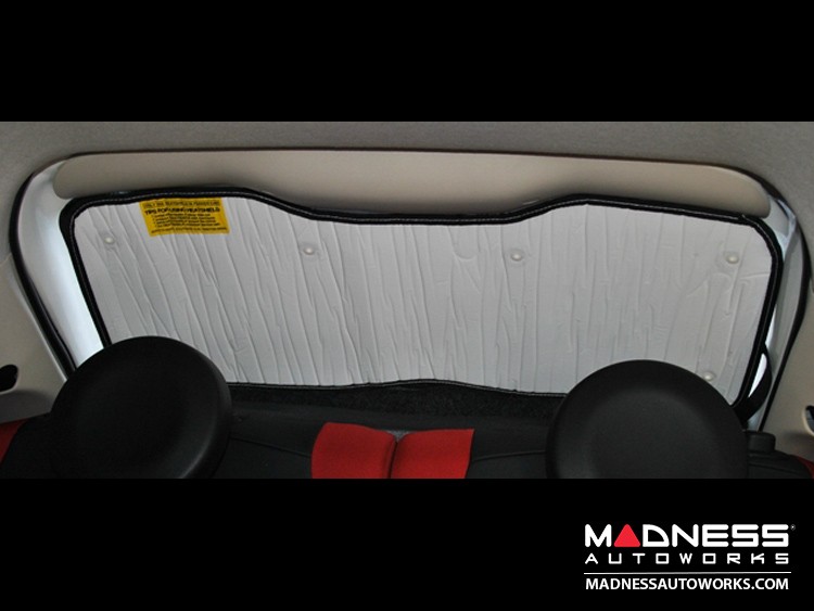 FIAT 500 Sun Shade/ Reflector Set (Coupe) - Windshield, Side Windows, Rear Windows