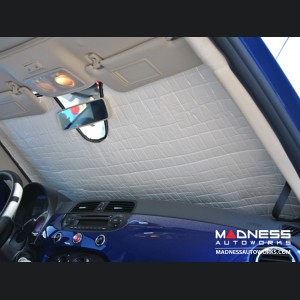 FIAT 500 Sun Shade/ Reflector Set (Cabriolet) - Windshield, Front Side Windows, Rear Side Windows, Rear Windows
