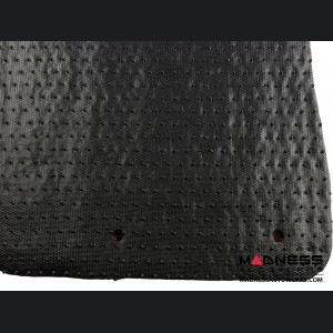 FIAT 500X Floor Mats + Cargo Mat - All Weather Rubber - Coiled PVC - Black/ Grey 