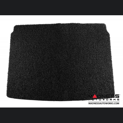 FIAT 500X Cargo Mat - All Weather - Rubber Woven Carpet - Black 