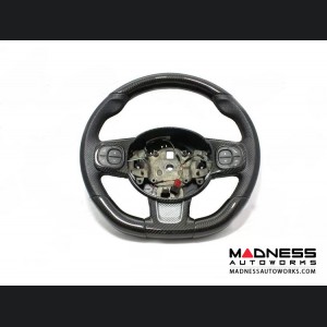 FIAT 500 ABARTH Steering Wheel Sides Cover - Carbon Fiber - 595 Edition