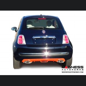 FIAT 500 Diffuser - Add On - FRP - Dual Exit