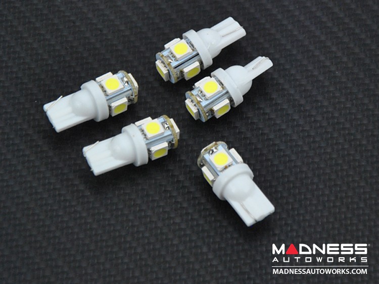 FIAT 500L Interior Light Kit - SMD Bulb Set (5 Bulbs)