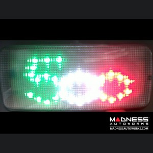 FIAT 500 Dome Light Custom LED Panel - European Version - Tri Color