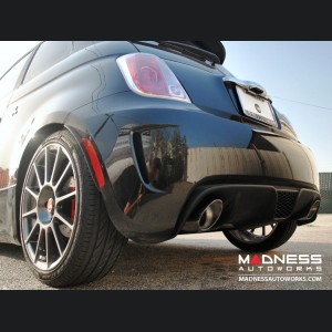 FIAT 500 Performance Exhaust - Magneti Marelli - 1.4L Turbo - Bombardone - Cat Back 3 Piece System - Dual Exit