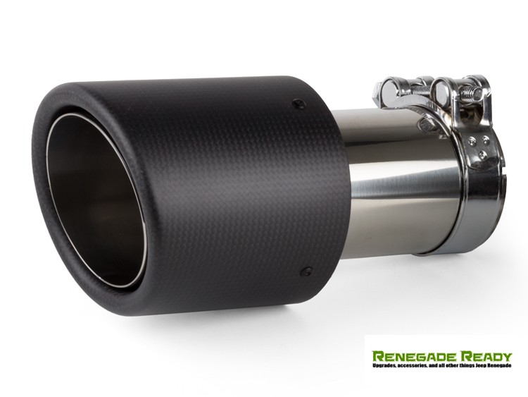 forged carbon fiber exhaust tips