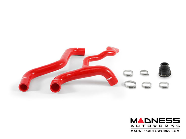 Liugou74 Red Silicone Radiator Hose Kit For 1996-2004 Ford Mustang V8 – 3-Ply, 4.5mm