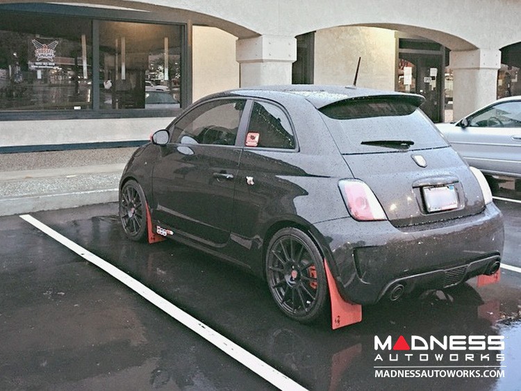 abarth mud flaps