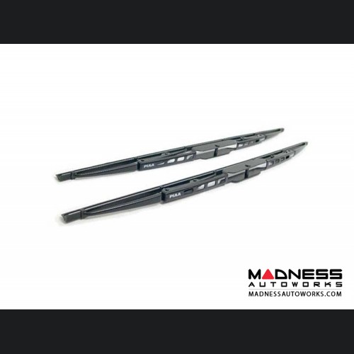 FIAT 500 Windshield Wipers - Front Set - Super Silicone by PIAA 