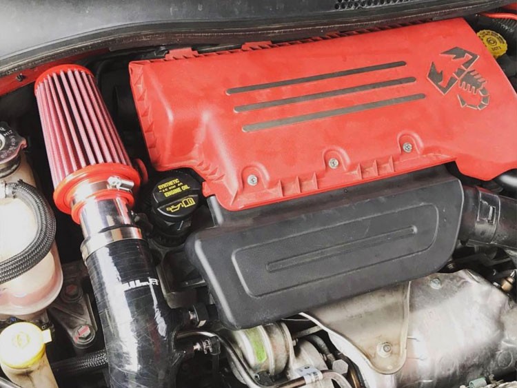 FIAT 500 Performance Air Intake - 1.4L Multi Air Turbo - RAM AIR Intake - Black - 2015 - on 