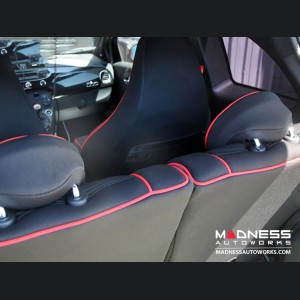FIAT 500 Seat Covers - Rear Seats - Custom Neoprene Design - All Models