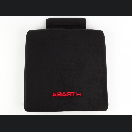 Seat Cushion - Black w/ ABARTH Logo in Red