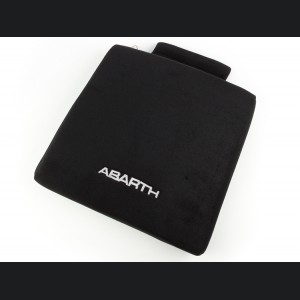 Seat Cushion - Black w/ ABARTH Logo in White