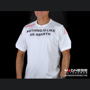 ABARTH T-Shirt - "Nothing like an ABARTH" - White