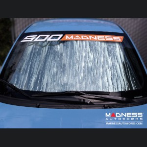 FIAT 500 Windshield Custom Sunshade by Intro-Tech - w/o Rain Sensor - Convertible