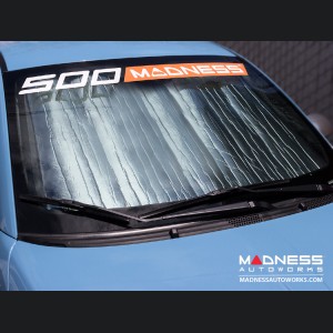FIAT 500 Windshield Custom Sunshade by Intro-Tech - w/ Rain Sensor - Convertible