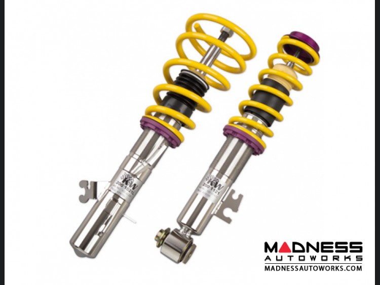 FIAT 500 Coilover Kit - KW - Variant 3 Type 312 - inox-Line
