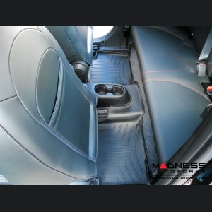 FIAT 500 Floor Liners - All Weather - WeatherTech - Rear - Tan - Open Box
