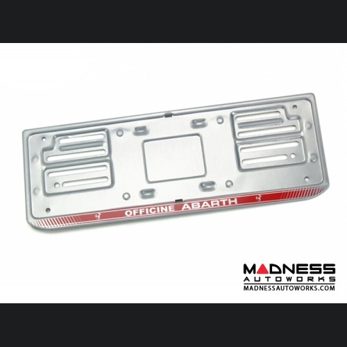 thumbnail image 2 of MOPAR Polished License Plate Frame For 2013-2017 Fiat 500 / Abarth – OEM 82213493AB 2 of 5