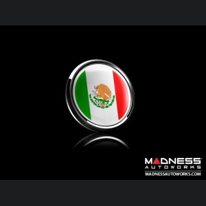 Grill Badge - Mexico Flag