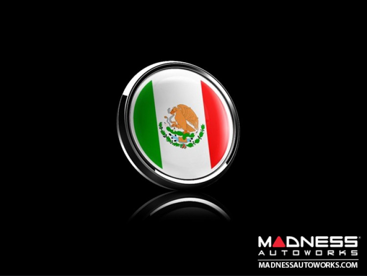 Grill Badge - Mexico Flag