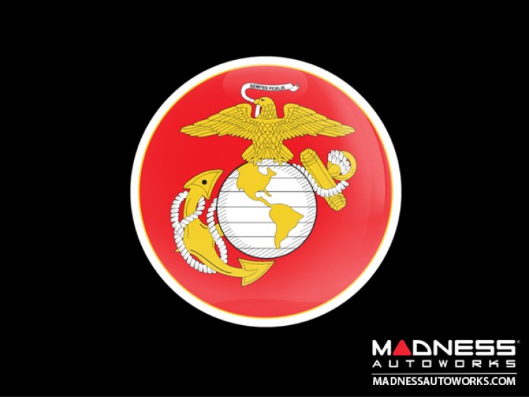 Grill Badge -  Military Marine 