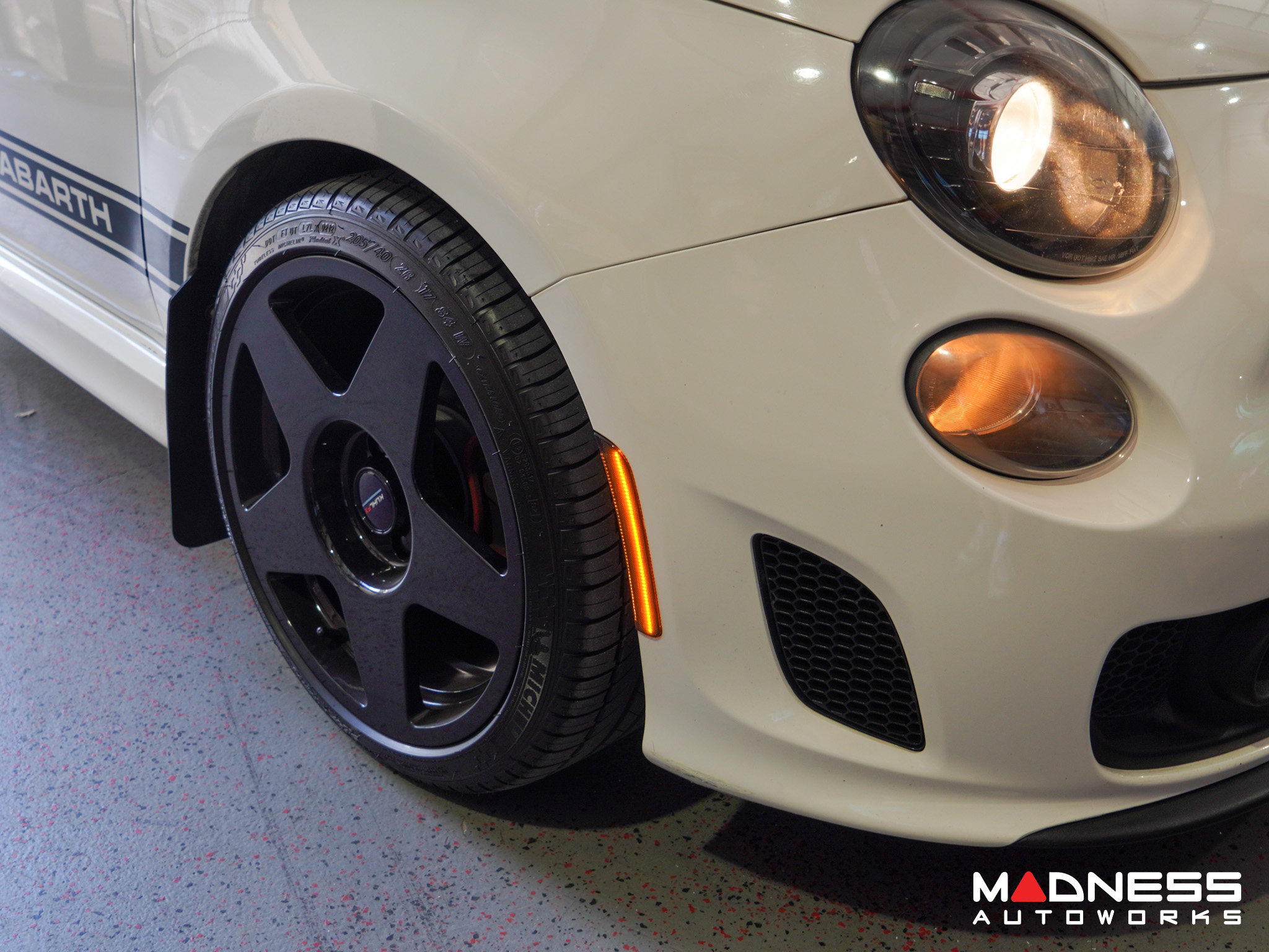 2 Feux De Répétition Latéraux Dynamiques LED Pour Fiat 595 Abarth Pista - Neufs, Compatibles