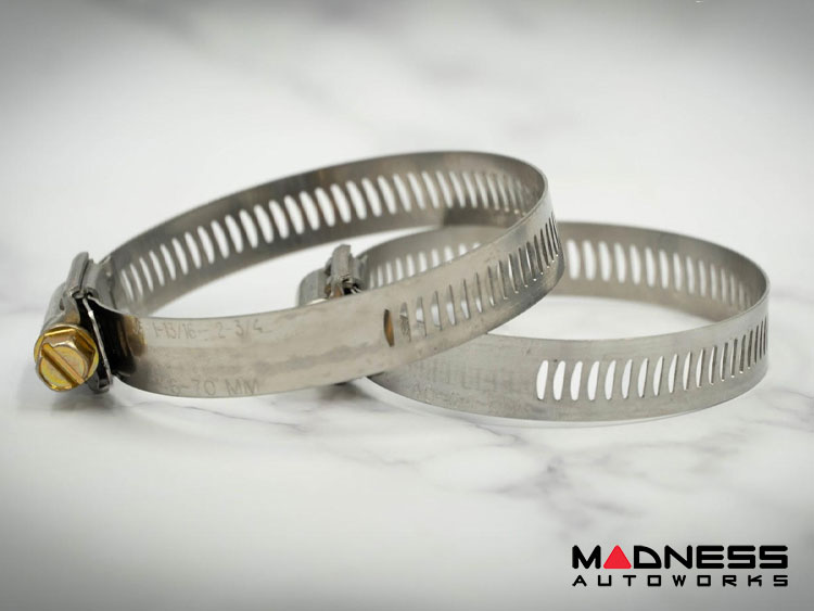 FIAT 500 Air Filter Housing Upgrade Kit - 1.4L Multi Air Turbo - Red w/ BMC Filter - (2015 - on)