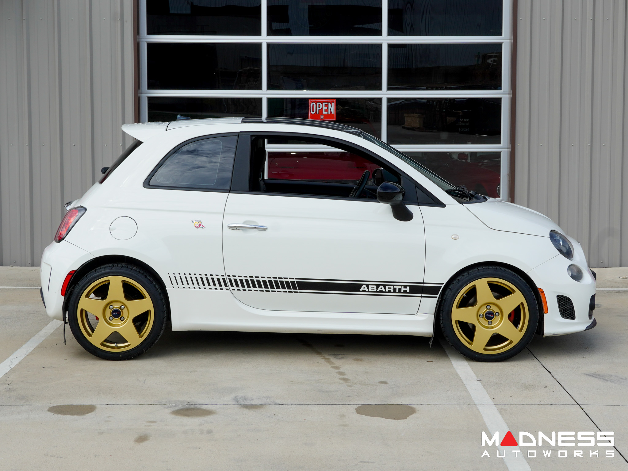 FIAT 500 Custom Wheels - KUHLFX - Forged - Pista 145 - Set of 4 - 17 ...