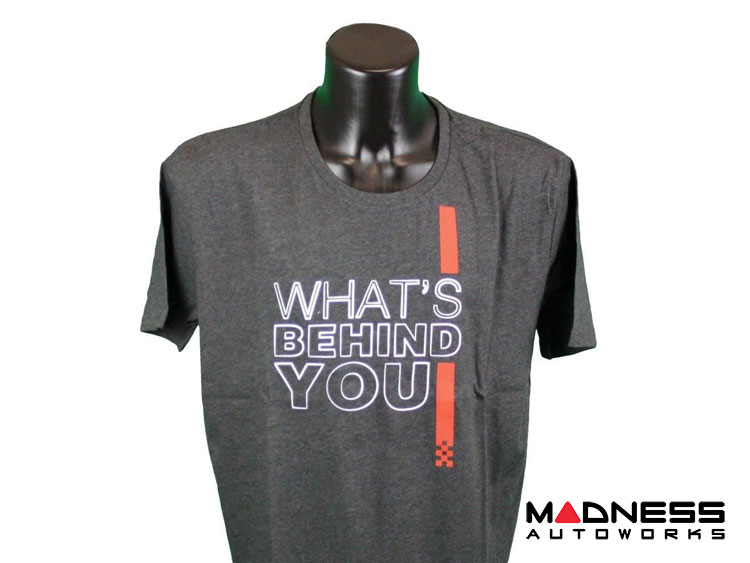 ABARTH T-Shirt - "What's Behind You" - Gray