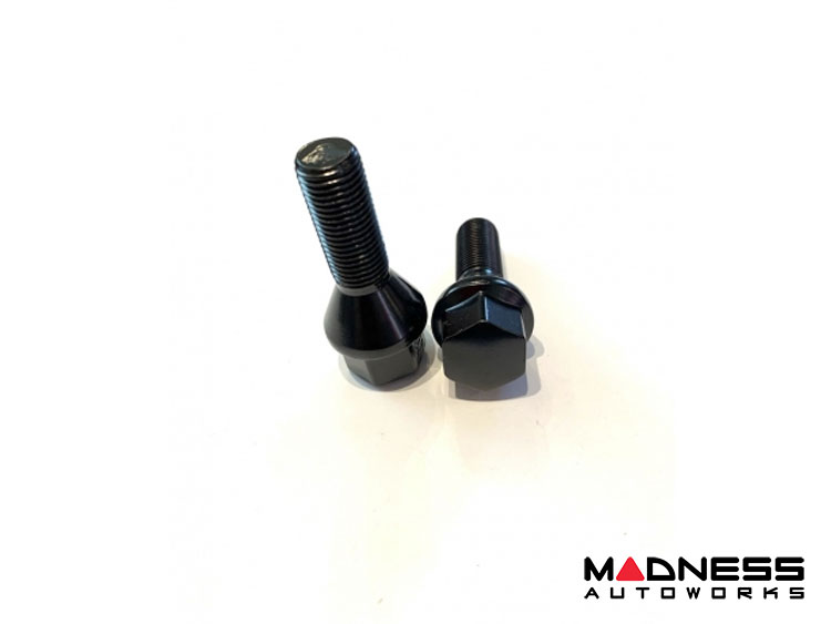 16 X Wheel Bolts M12 X 1.25 45mm Long - 19mm Head 60 Degree Taper - Pug Citroen Fiat