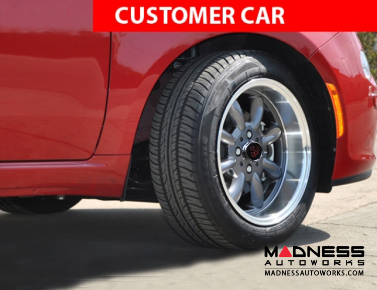 FIAT 500 Custom Wheels - Monza 15x7.5" 4-98 BP - Gunmetal Finish