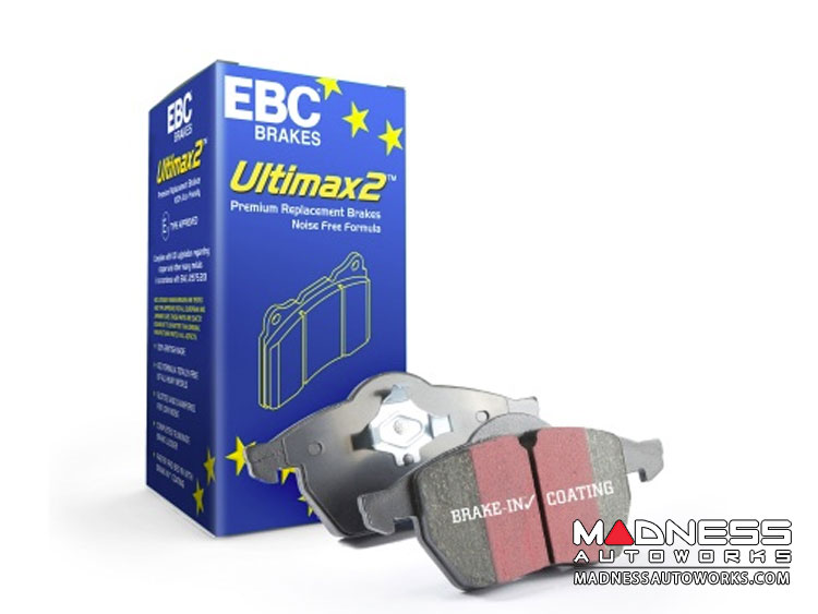 FIAT 124 Brake Pads - Front - EBC - Ultimax2 - ABARTH w/ Brembo Brakes