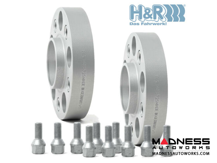 FIAT 500 Wheel Spacers by H&R - Trak+ DRM - 30mm - set of 2/ No Bolts