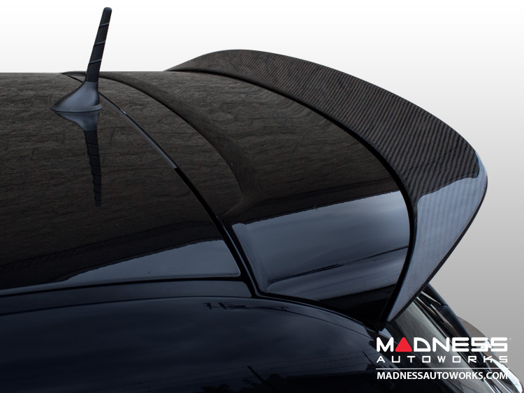 FIAT 500 ABARTH Roof Spoiler - MADNESS - Duckbill Design - Carbon Fiber