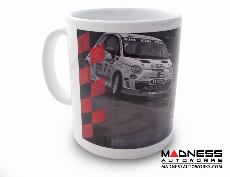 ABARTH Coffee Cup / Mug - ABARTH Race Cars in action